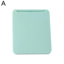 Green 1pc Small High-Definition Portable Compact Double-Sided Lipstick Mirror for Women