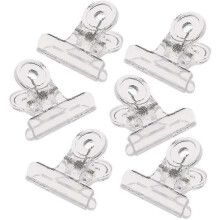 6pcs C-Curve Nail Pinching Clips Manicure Tool Acrylic Nail Art