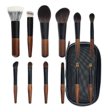Mini-Kosmetikpinsel-Set Typ B, 12-in-1, kurzer Griff, Puder- und Gesichts-Make-up-Werkzeug