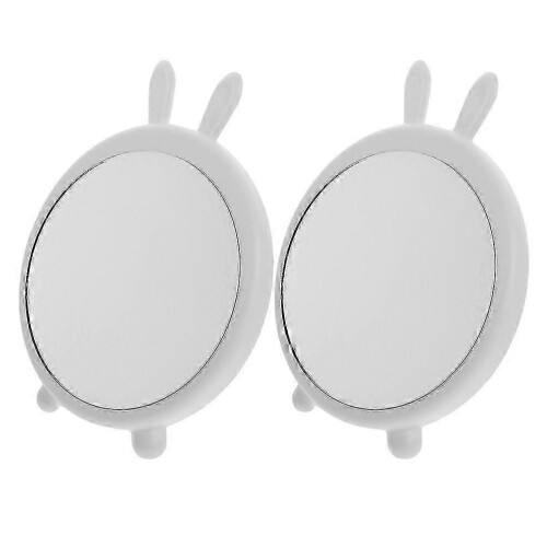 Freestanding Tabletop Vanity Mirror for Women, 2Pcs Desktop Makeup Mirror