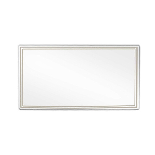 LCar Stainless Steel Clip Mini Sun Visor Makeup Mirror