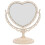 Beige Rotatable Detachable Vanity Stand 25x20x12.4cm 1
