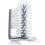 Brosse à vaisselle 2 en 1 blanche pour évier et cuisine 1