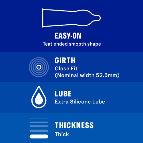 Durex Durex Extra Safe 12 Count Condomsn Transparent 56 mm 1