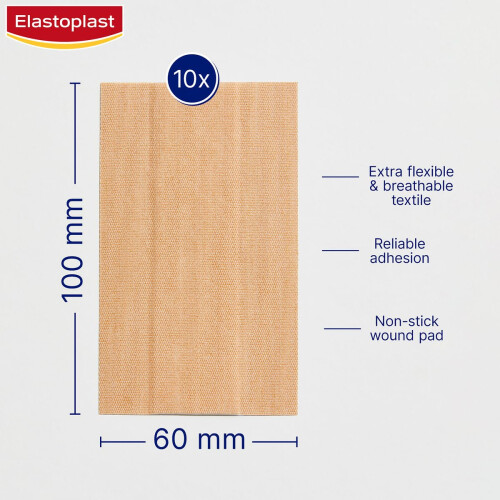 Elastoplast Elastoplast Fabric 1mx6cm Cut to Size Plasters 2