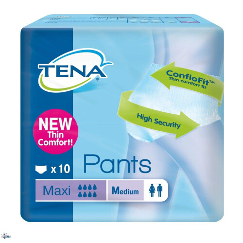Tena Multipack 4X TENA Pants Maxi Medium (2500ml) 10 Pack Incontinence Protection 2