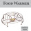 Apollo Chrome Wire Single Round Food Warmer 7