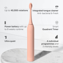 Wondersmile Sonic Toothbrush PRO - Test Winner 2026* -100 Days Risk-Free Test - Electric Toothbrush with 4 Cleaning Programmes - 60-Day Power Battery