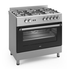 Ferre F9S50GFX3IN 90cm Gas Range Cooker With Double Turbo Fan Wok Burner