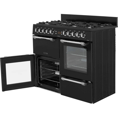 Leisure Leisure CK100G232K 100cm Cookmaster Gas Range Cooker Black 1