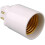 4-Pin Lamp Adapter Socket Converter - White Bulb Holder for Home Lighting (1pc) 5