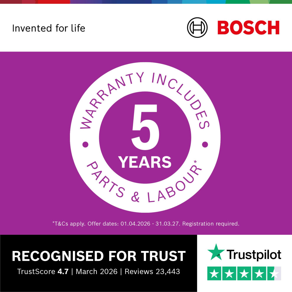 Bosch Series 4 SPV4EMX17G Intergrated Slimline Dishwashers Silver Control P-image-OPC-PWSDJNX-NEW