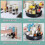 360 Rotating Tray for Kitchen Storage - Spice Jars & Snacks Holder 3