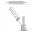 304 Stainless Steel Duckbill Float Switch - Water Liquid Level Sensor Controller, G1/2", DC 0-220V (Black + Silver, 1pc) 4