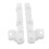 Left right bumper bracket for Mitsubishi Lancer 2008-2017 front 4