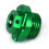 Green Engine Oil Filter Plug Bolt for CNC - Single Piece 5