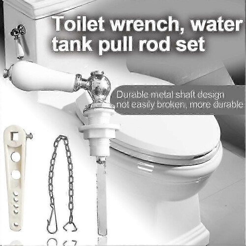 Victorian style toilet lever for WC Tool, ceramic cistern flusher 2