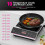 Lechuang Chef 3500W Single Induction Cooker, 10-level Power Setting, 2 6
