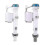 Flush valve for toilet tank with adjustable inlet flow 4