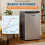 92L Under Counter Mini Fridge, Compact Refrigerator, 47 x 45 x 83cm 5
