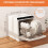 Karlxtom Table Top Dishwasher 6 Programs Mini Dishwasher with Touch Co 2
