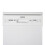 electriQ Freestanding Slimline Dishwasher - White 4