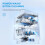 Midea Fully Integrated Dishwasher with 14 Place Settings WiFi Connected 60 5