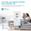 Midea Fully Integrated Dishwasher with 14 Place Settings WiFi Connected 60 1