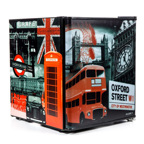 Husky Husky HUS-EL195-HU London Mini Fridge 1