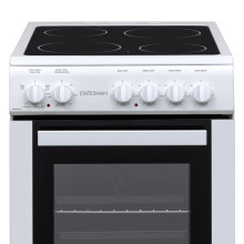 Statesman C050ESCW Freestanding Single Cavity Electric Cooker With Ceramic