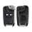 Étui pliable pour clé télécommande Opel 2 boutons Hu100 2