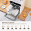 HAVA Table Top Dishwasher Mini Countertop Dishwasher with 6 Programmes and 2