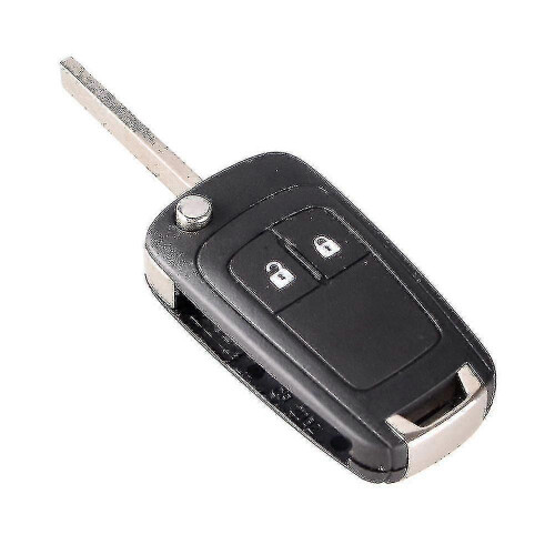 Étui pliable pour clé télécommande Opel 2 boutons Hu100 2