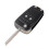 Étui pliable pour clé télécommande Opel 2 boutons Hu100 4