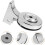 Stainless Steel Teapot Whistle - Boiling Kettle Warning Accessory (Silver, 1pc) 2