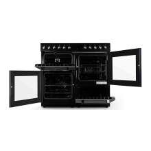 Montpellier MDFRC100X 100cm Dual Fuel Range Cooker Inox Stainless Steel 7 G