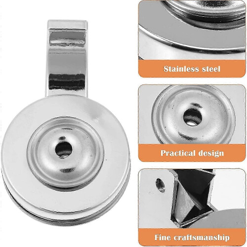 Stainless Steel Teapot Whistle - Boiling Kettle Warning Accessory (Silver, 1pc) 2