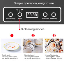 SKDE Mini Dishwasher Portable TableCompact Countertop Dishwasher PortableFu