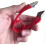 Stainless Steel Adjustable Strawberry Corer - Red Kitchen Tool (1pc) 4