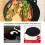 Induction Hob Protector 3Pcs Silicone Induction Cooktop Mat 8.66x9.84 5