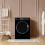 MONTPELLIER Montpellier 8 Kg A Rated Black Washing Machine 2