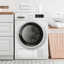 Statesman TCM08W Freestanding Condenser Tumble Dryer 8kg Load Capacity Anti