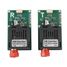 Transceptor Óptico TTL de 60 de Alta Potencia con Puerto de Fibra Óptica CRSF/UART/SUBS FC TX RX, Equipo Terminal Óptico para Drones