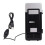 USB Compact Refrigerator, Small Refrigerator, Car Travel for Office Camping (Black) 2