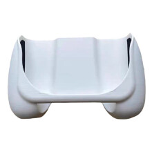Ergonomic Handle Grip for Anbernic RG405V RG406V Controller Holding Handle Grip Game Console Accessories White