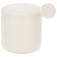 Pouffe MOAB Boucle White