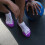 Thorlo Experia No-Show Tab Socks, Very Berry 4