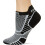 Thorlo Experia ProLite No-Show Tab Socks, Black/White 2