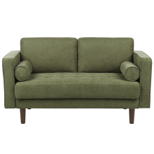 Sofa 2 Seater NURMO Fabric Dark Green