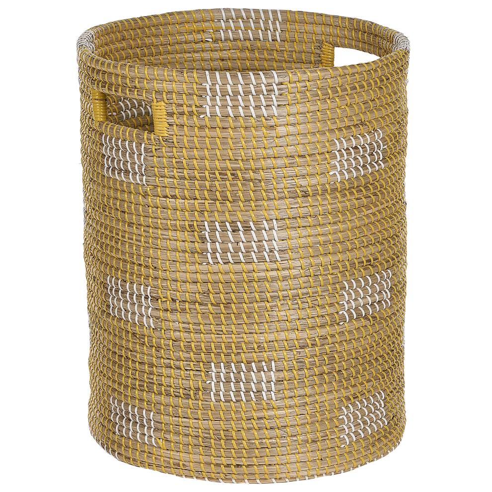 Beliani Basket Mongcai Seagrass Natural